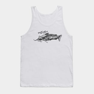 Yellow Bullhead Catfish Tank Top